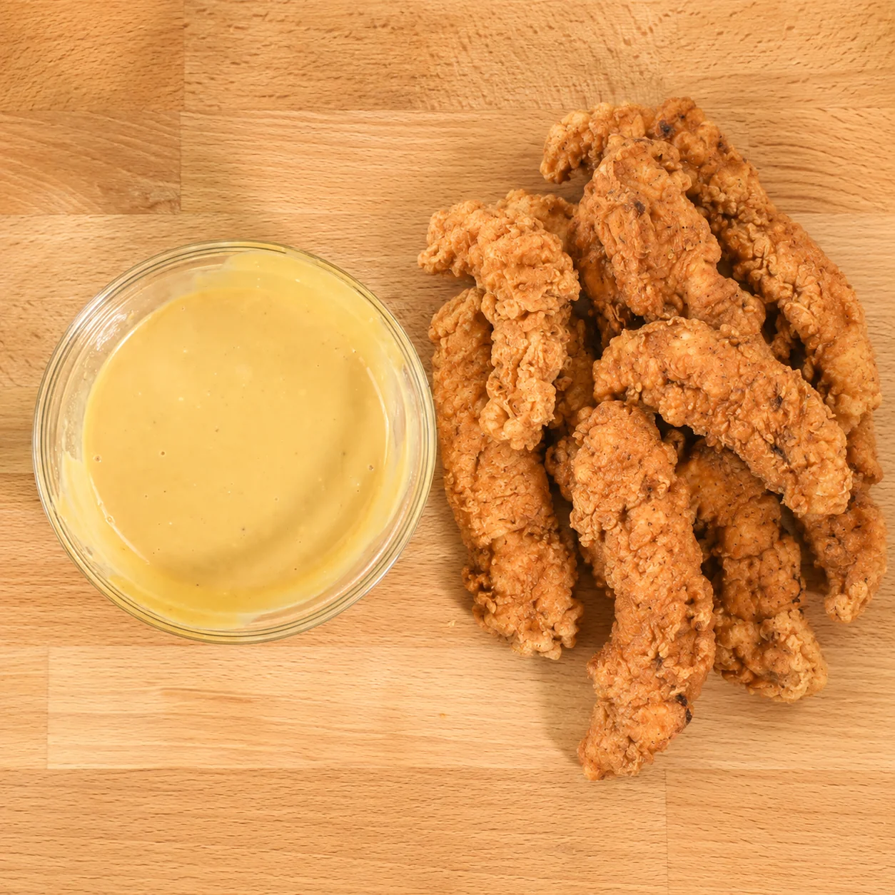 Copycat Chick-fil-A sauce in a small bowl ready for dipping