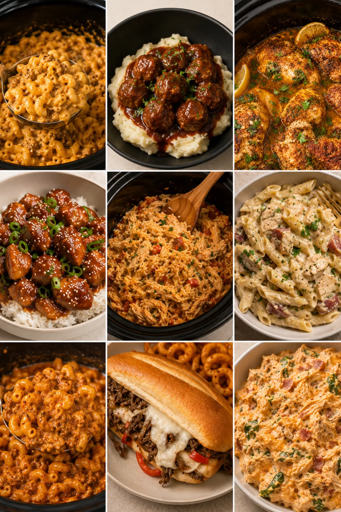 Crockpot meal prep