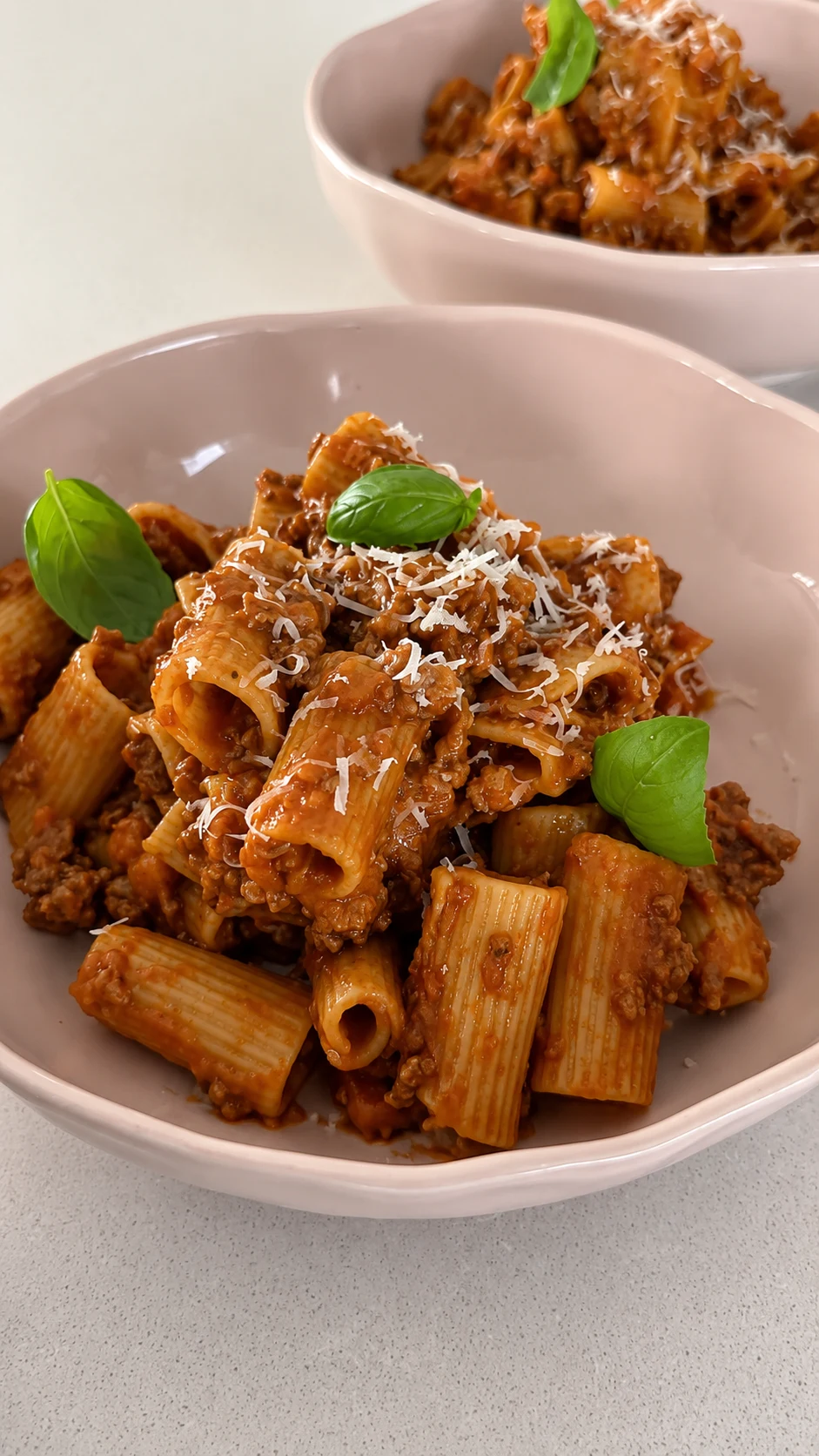 One-pot pasta bolognese meal prep