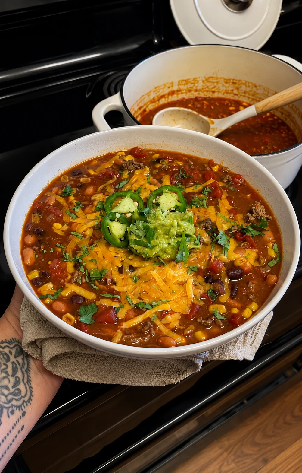 One-pot taco soup meal prep