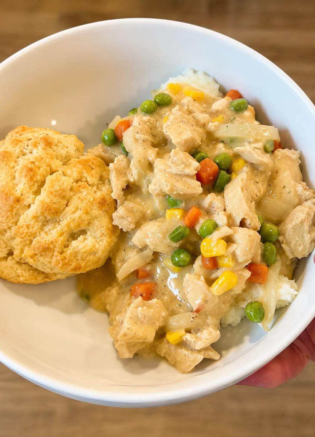 Crockpot Chicken Pot Pie (Dump and Go)