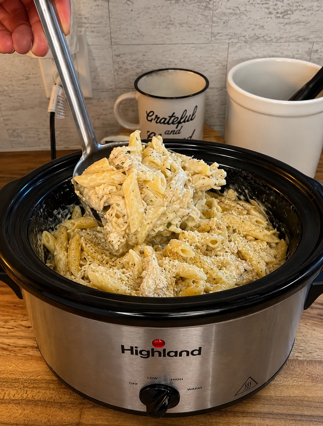 Crockpot Olive Garden Italian Chicken Pasta