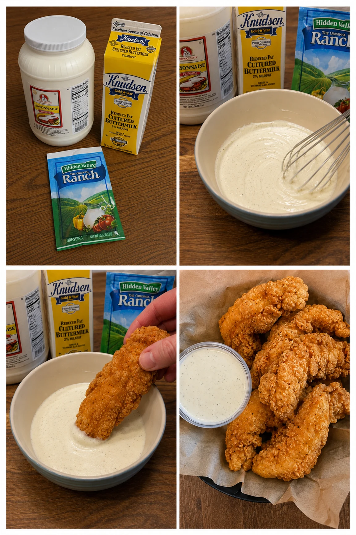 Copycat Wingstop ranch in a dipping bowl